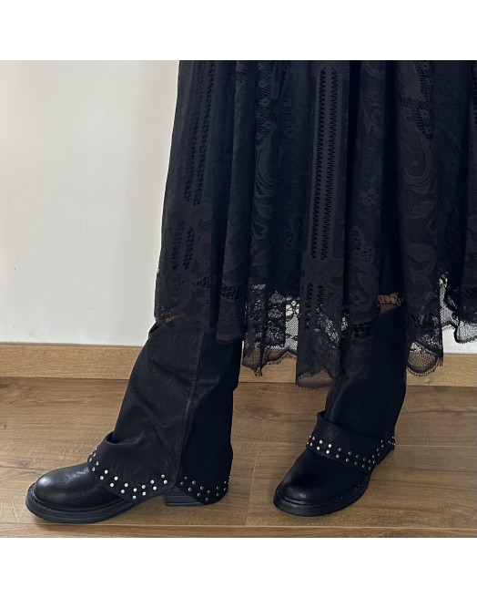 Jupe en dentelle MIRANDA NOIR